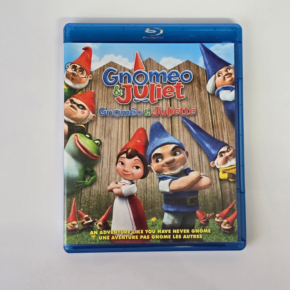 Gnomeo and‎ Juliet Blu-ray Kids Garden Fantasy Animation Touchstone